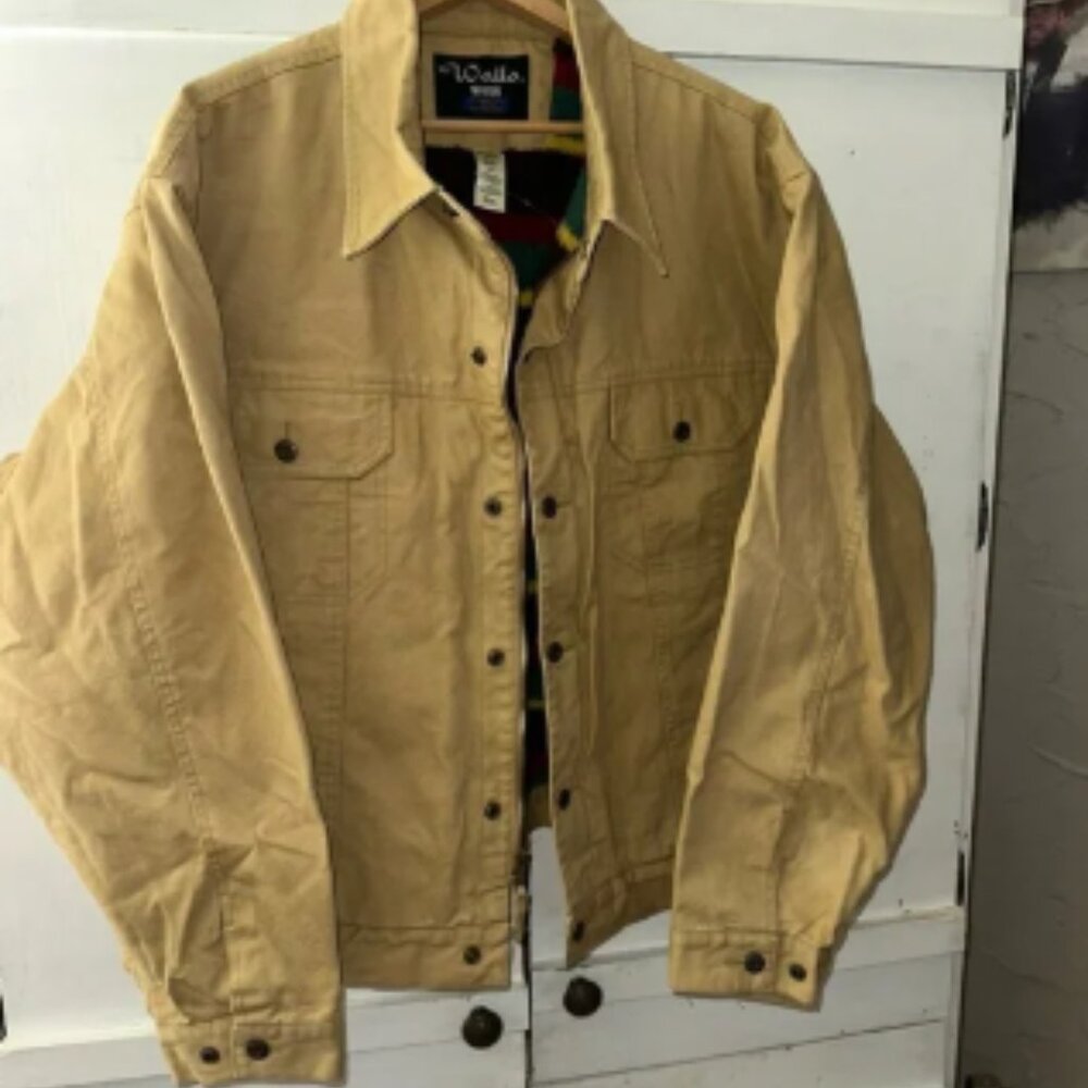 Vintage NWOT Walls Workwear Men's Blanket Lined Utility Jacket Sz 2XL Utility